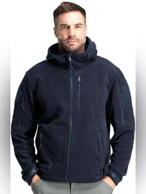 Bearskin Tactical Hoodie Jacket for Men 4.0 - Military Style Fleece Sweater